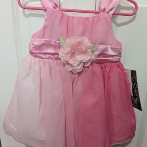 Elegant Pink Kids Formal Dress